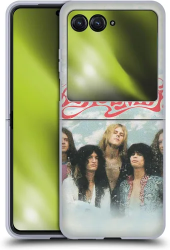 Vista 81 de Head Case Designs Officially Licensed Aerosmith Back in The Saddle Again Classics Gel Case [Military Grade Protection] Compatible with Moto E7