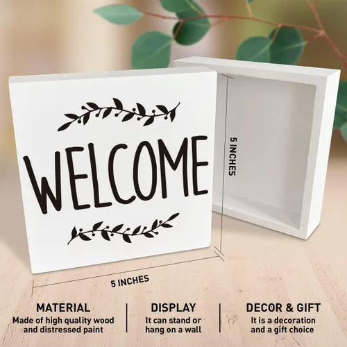 Vista 6 de Caja de madera de 5 × 5 pulgadas, hairapista negro, regalo de peluquería, decoración de peluquería