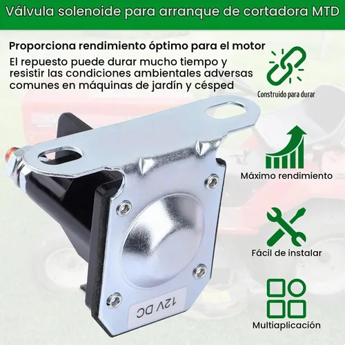 Vista 3 de dh Solenoide de arranque compatible con MTD Cub Cadet 725-1426 925-1426A Wsry