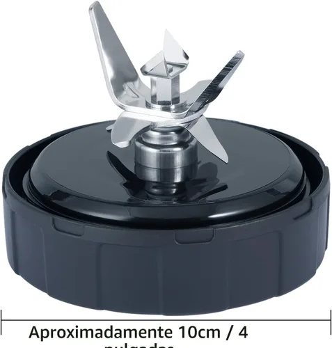 Vista 6 de [Nuevo Modelo] Cuchilla de Repuesto para Licuadora y Accesorios de Vaso de 24 Onzas, Solo Compatible con Nutri Ninja SS150, SS151, SS300, SS350