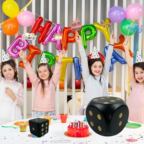 Vista 6 de Juguete de Dados de Espuma de 3.15 Pulgadas: Un Divertido Juguete Educativo de Dados Kawaii Lleno de Diversión para Juegos de Mesa Infantiles