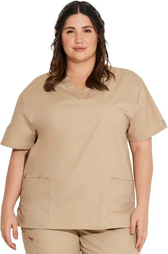 Vista 4 de Dickies Women's EDS Signature Scrubs 86706 Missy Fit V-Neck Top