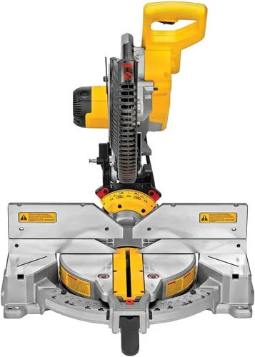 Vista 2 de DEWALT Sierra ingletadora, doble bisel, compuesta, 12 pulgadas, 15 amperios (DWS716)