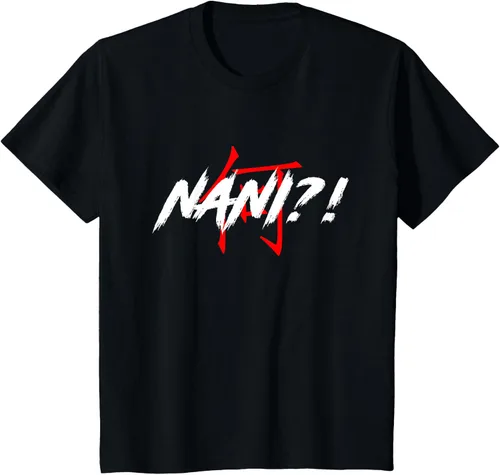 Vista 42 de Nani Meme Anime Japanese Camiseta, Negro, S