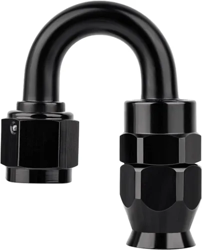 Vista 16 de EVIL ENERGY 3AN PTFE montaje extremo de manguera 30 grados negro para manguera de PTFE solamente
