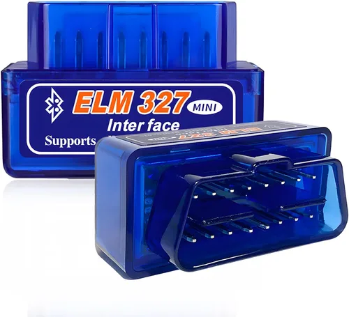 Vista 6 de ELM327 OBDⅡ Escáner de diagnóstico automático para automóvil, mini herramienta de escaneo Bluetooth, detector de fallas automotrices, lector