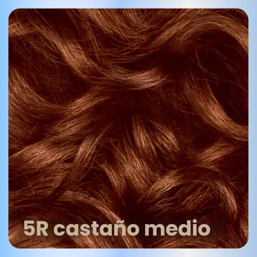 Vista 4 de Clairol Nice'n Easy - Tinte permanente para el cabello, color caoba medio 5R, paquete de 3 unidades 5r castaño medio
