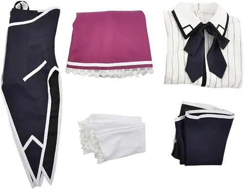 Vista 6 de Haikyuu - Conjunto de uniforme escolar para mujer, disfraz de cosplay, uniforme escolar