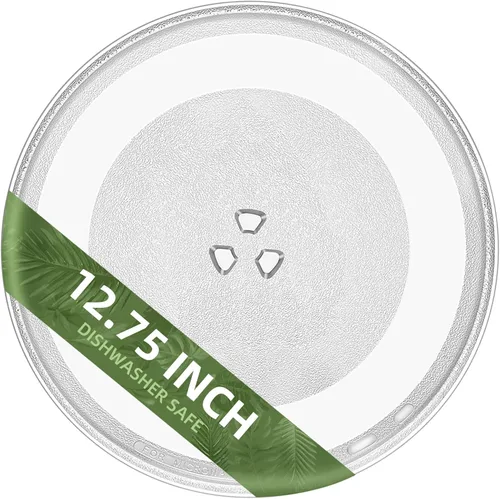Vista 14 de Plato giratorio para microondas de 10.5 pulgadas compatible con Emerson 252100500497, placa de vidrio de repuesto para microondas de 10 1/2 pulgadas