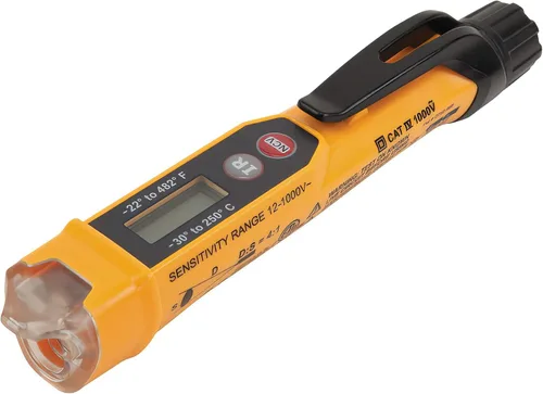 Vista 2 de Klein Tools NCVT-4IR Probador de voltios sin contacto + juego de destornilladores de precisión multibit Klein Tools 32614