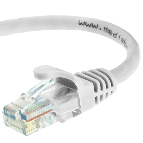Vista 10 de Cable de conexión Ethernet Mediabridge CAT6 (0.91 m) Conectores RJ45 con contactos chapados en oro (10 Gbps)