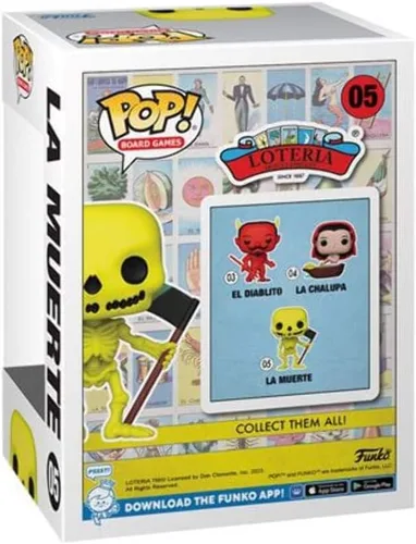 Vista 4 de Funko Figura Pop Loteria La Muerta (GITD) (exclusivo de Entertainment Earth)