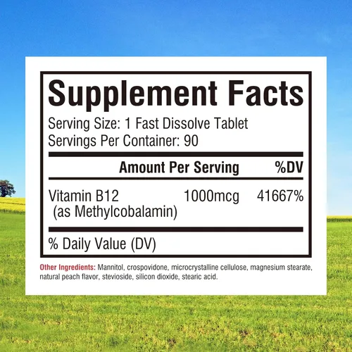 Vista 3 de Innate Vitality Paquete de glicinato de magnesio y vitamina B12, sin gluten y vegano, magnesio (120 cápsulas) y vitamina B12 1000 mcg