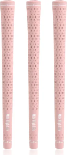 Vista 12 de Mile High Life Women Golf Grips Standard Anti-Slip Rubber 3 Pack Negro