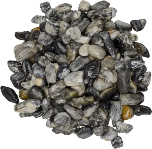 Vista 13 de Piedras de ágata mixta de 1 libra de África - 0.5 a 0.75 pulgadas promedio - Rocas pulidas para artes y manualidades, reiki, wicca y mucho más.