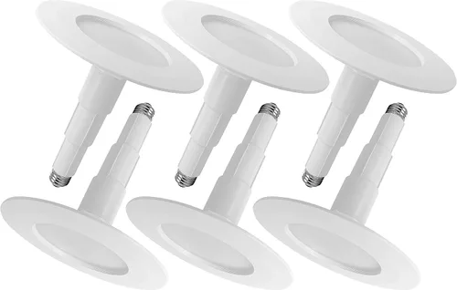 Vista 9 de Soliseed - Paquete de 4 unidades de iluminación LED empotrable de 5/6 pulgadas 5CCT, luz de techo regulable, color seleccionable