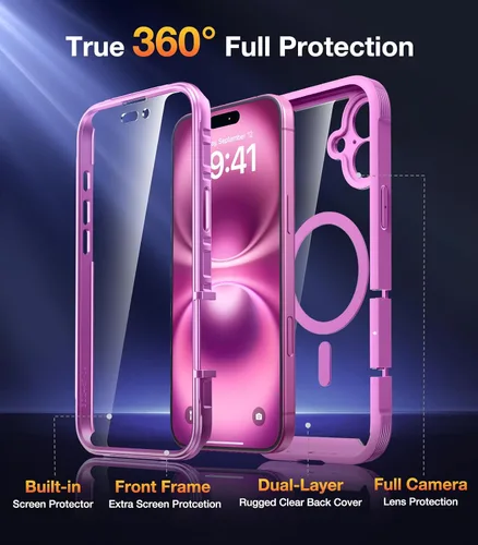 Vista 817 de DIACLARA - Funda transparente compatible con iPhone XR 6.1 pulgadas 2018