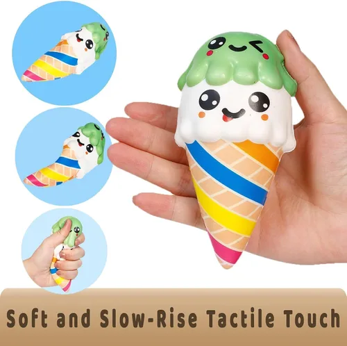 Vista 3 de Anboor 4.7 pulgadas Voodoo Dolls Squishies Ghost Doll Halloween Kawaii Soft Slow Rising Squishies perfumado Alivio del estrés Juguetes para niños