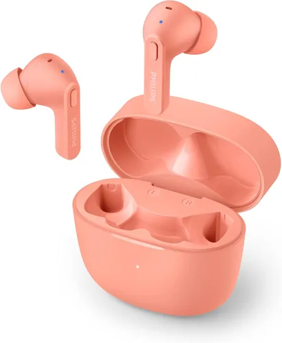 Vista 13 de PHILIPS T2206 Auriculares inalámbricos con resistencia al agua IPX4 y estuche de carga súper pequeño Blanco ártico