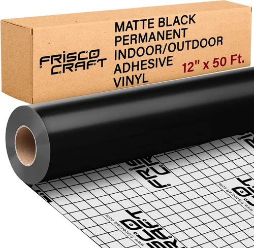 Vista 23 de Frisco Craft s Vinilo permanente azul brillante - 12" x 6 pies