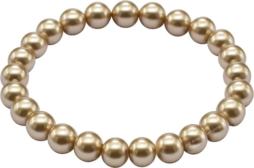 Vista 9 de Amazing Gemstone Crystal Bracelet for Women Men's Gifts - Protection Healing Crystal Bracelet - 8mm Gemstone Beaded Stretchable Bracelet Pulseras