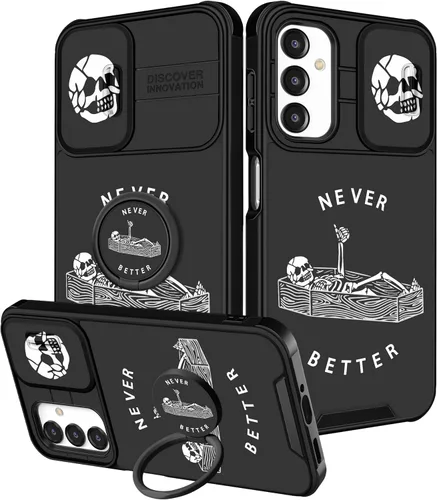 Vista 132 de Funda 2 en 1 para Samsung Galaxy S23 Ultra Flamingo para mujeres y niñas, diseño femenino de flamencos con cubierta deslizante para cámara y soporte