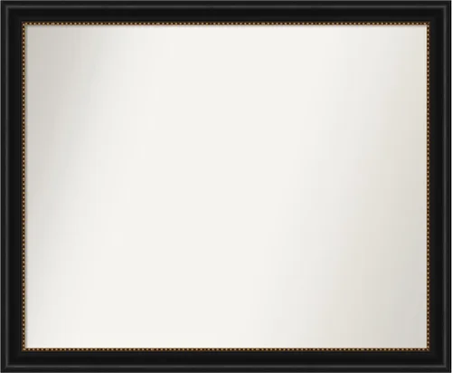 Vista 97 de Amanti Art Espejo personalizado, gran espejo de baño estrecho, espejo de pared o espejo de tocador de baño sobre el fregadero (24 x 24 pulgadas)