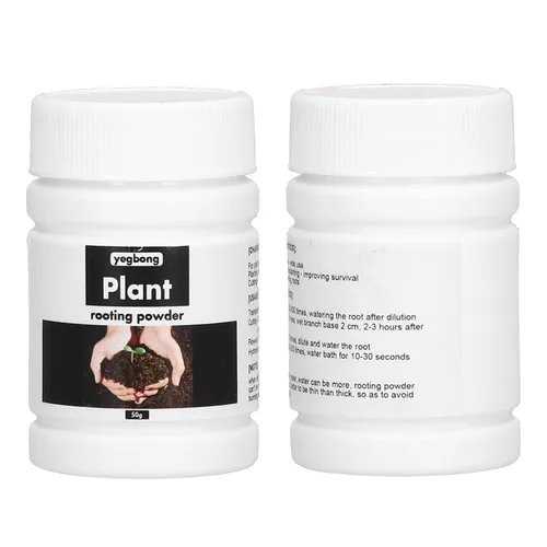 Vista 10 de Polvo de raíz, polvo de enraizamiento para esquejes, hormona de raíz, estimulador de raíces, fertilizante y mejorador de suelo, cultiva nuevas