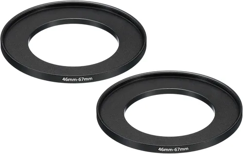 Vista 8 de PATIKIL Anillo elevador de metal de 1.594 in-1.693 in, paquete de 2 anillos adaptadores de filtro de lente de cámara, anillo adaptador de filtro