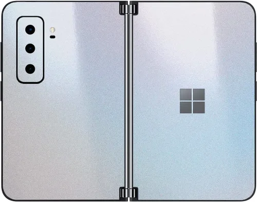 Vista 56 de SopiGuard Skin para Microsoft Surface Duo 2 2ª generación de borde a borde de paneles delanteros y traseros de vinilo (piedra de ladrillo)