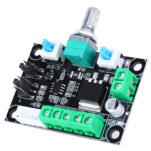 Vista 8 de Controlador de accionamiento de motor paso a paso, placa de control de velocidad PWM alta módulo generador de pulso para impresora CNC 3D robótica