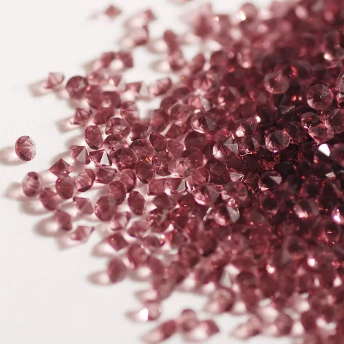 Vista 28 de 5000 cuentas de diamantes de imitación de cristal de diamante ultra mini de 0.044 pulgadas con parte trasera plana, cristales iridiscentes, brillo