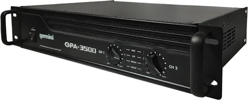 Vista 4 de Gemini Amplificador de potencia DJ profesional GPA-3500 3000W