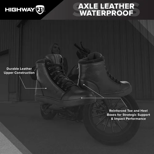 Vista 2 de HIGHWAY 21 Zapato impermeable de cuero AXLE