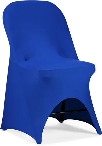 Vista 19 de Funda de silla Peomeise plegable, de elastano elástico para bodas, fiestas, banquetes, eventos