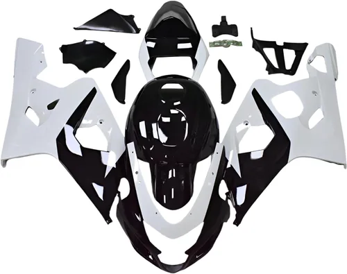 Vista 19 de Kit de carenado para Suzuki GSXR600 GSXR750 K4 2004 2005, carenados de inyección de plástico ABS, kit de carrocería BodyKit-Negro Strong & Durable