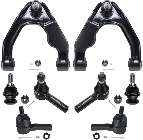 Vista 32 de Detroit Axle - Kit de suspensión frontal de 8 piezas para Chevy Silverado