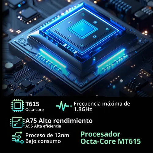 Vista 4 de Tableta, tabletas de 11 pulgadas, tableta Android 15 con teclado y ratón, T615 Octa-Core, 36 GB de RAM +256 GB ROM, Gemini AI, 8000 mAh, Widevine