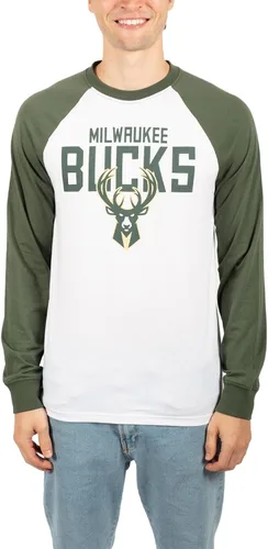 Vista 11 de Ultra Game Men’s NBA Official Super Soft Raglan Baseball T-Shirt