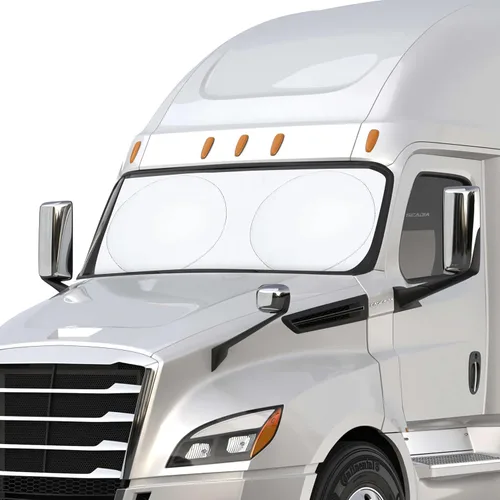 Vista 7 de EcoNour Parasol plegable para parabrisas de Mazda 3 2014-2016 2017 2018, parasol para ventana delantera de automóvil, protección UV, bloqueador