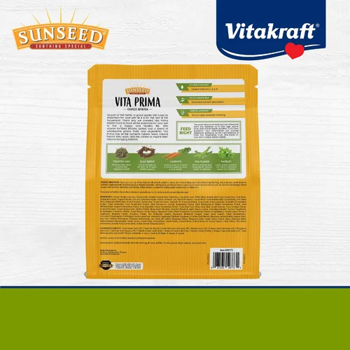 Vista 7 de Sun Seed Vita Prima Alimento para Conejos Adultos 4 libras.