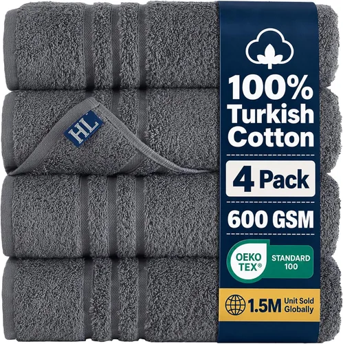 Vista 79 de Hawmam Linen - Juego de toallas de algodón turco original prémium, calidad de hotel para máxima suavidad y absorción, para cara, manos, cocina