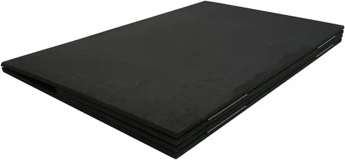 Vista 5 de Cabina plegable portátil de fachada DJ 5/8" pulgadas madera alfombrada resistente ASC