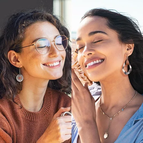 Vista 4 de 16 pares de aretes boho para mujer