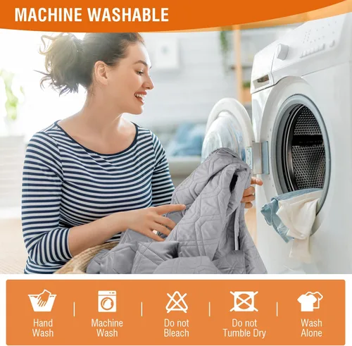 Vista 6 de VANSOFY Funda impermeable para sofá reclinable, funda para sofá, lavable y reclinable, protector de muebles con correas elásticas, bolsillo