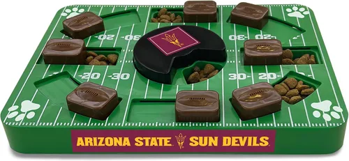 Vista 33 de Pets First NCAA Alabama Juguete de Rompecabezas Grande, Juguete de Tratamiento de Rompecabezas para Perros, Nuevo Tamaño Grande, Juguete Interactivo