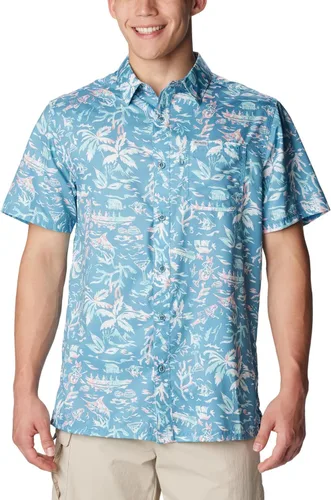 Vista 86 de Columbia - Camisa Super Slack Tide Camp de manga corta para hombre