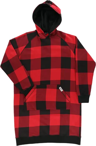 Vista 129 de Lazy One Sudadera con capucha de gran tamaño, ropa de dormir cómoda, vestido de suéter para mujer