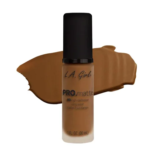 Vista 34 de L.A. Girl PRO.Matte Foundation, Sand GLM678 (Paquete de 2)