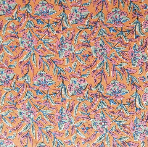 Vista 16 de AVKA Studio Tela con Estampado de Bloques a Mano por Yarda - PRECORTADA 1 Yarda 42 Pulgadas de Ancho - Material 100% Algodón - Patrón Paisley Beige